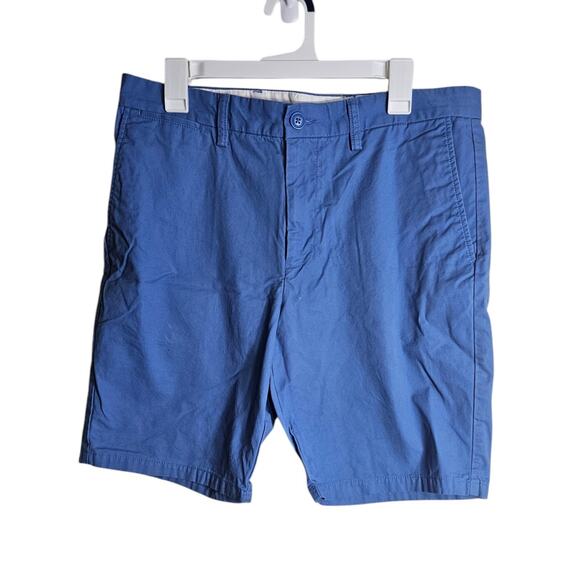 Old Navy Shorts Mens Size 33 Blue Ultimate Slim Mid Rise Pockets - Picture 1 of 8